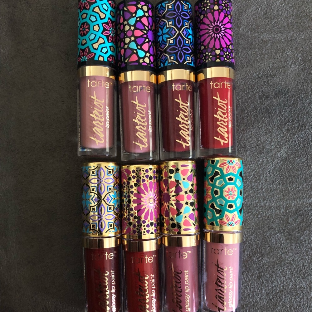 LE Tarte Holiday Lip Paints&Glossy Lip Paints